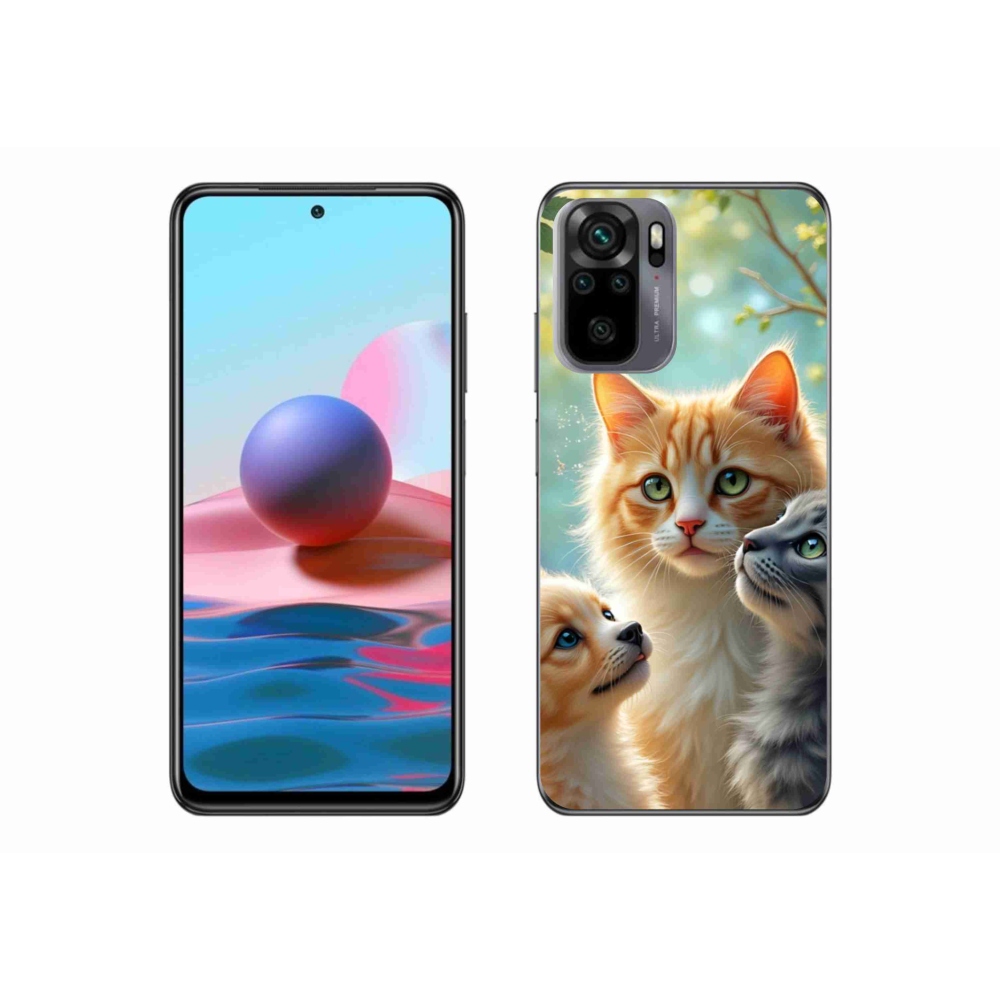 Gélový kryt mmCase na Xiaomi Poco M5s - zvieracie priateľstvo 2