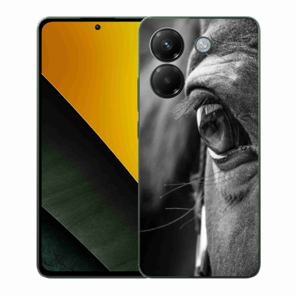 Gélový kryt mmCase na Xiaomi Poco M7 Pro 5G - konský pohľad