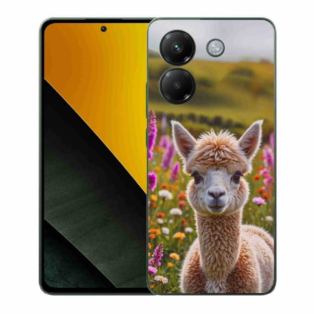 Gélový kryt mmCase na Xiaomi Poco M7 Pro 5G - lama na lúke