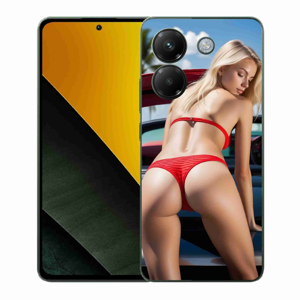 Gélový kryt mmCase na Xiaomi Poco M7 Pro 5G - sexy žena 2
