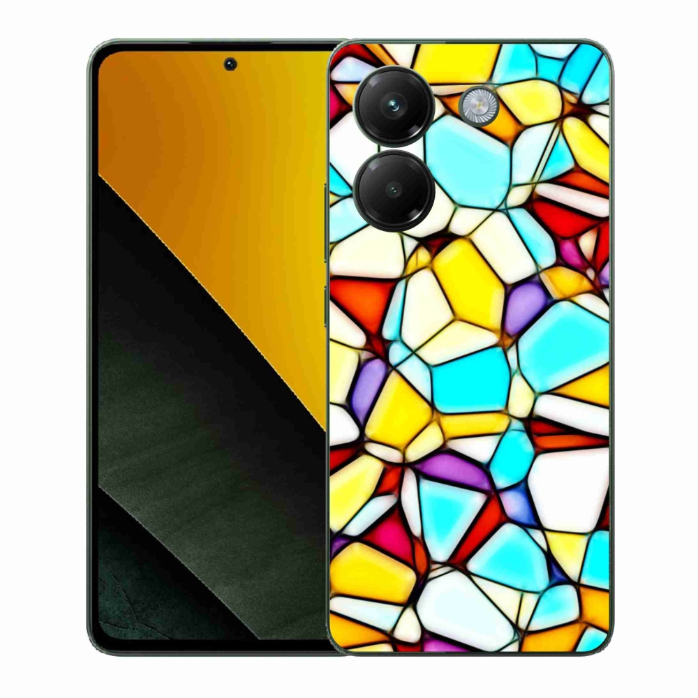 Gélový kryt mmCase na Xiaomi Poco M7 Pro - abstraktný motív 40
