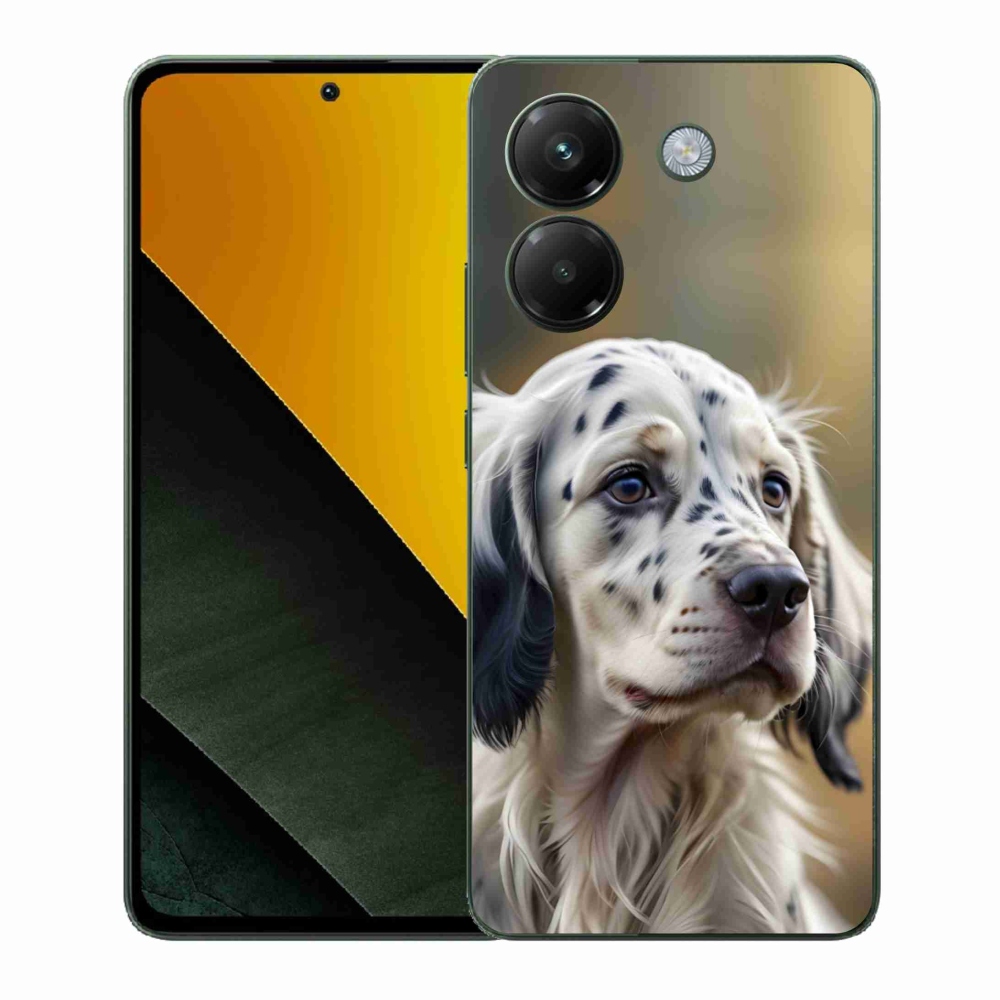 Gélový kryt mmCase na Xiaomi Poco M7 Pro - anglický seter