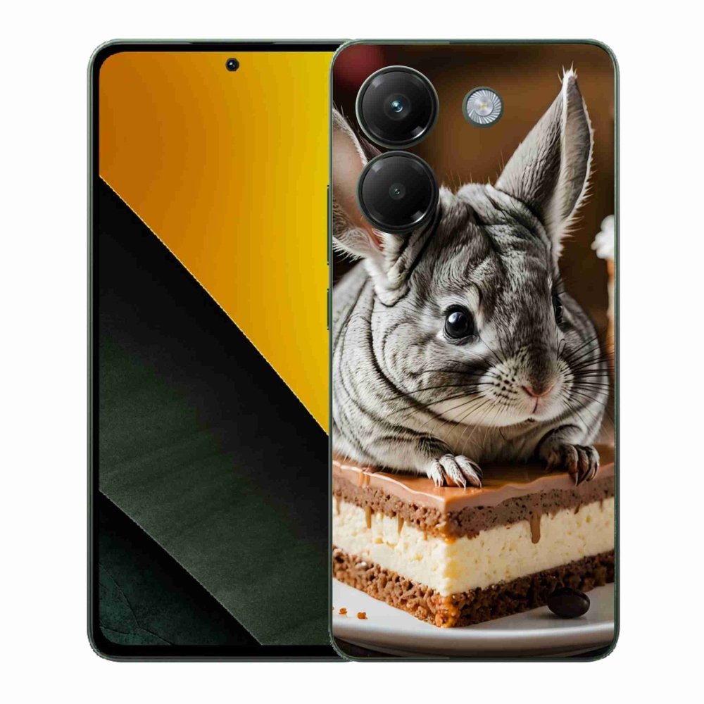 Gélový kryt mmCase na Xiaomi Poco M7 Pro - činčila