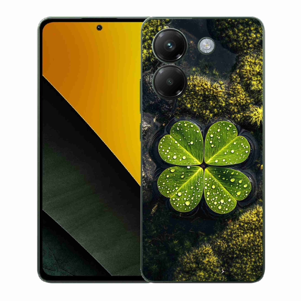 Gélový kryt mmCase na Xiaomi Poco M7 Pro - štvorlístok