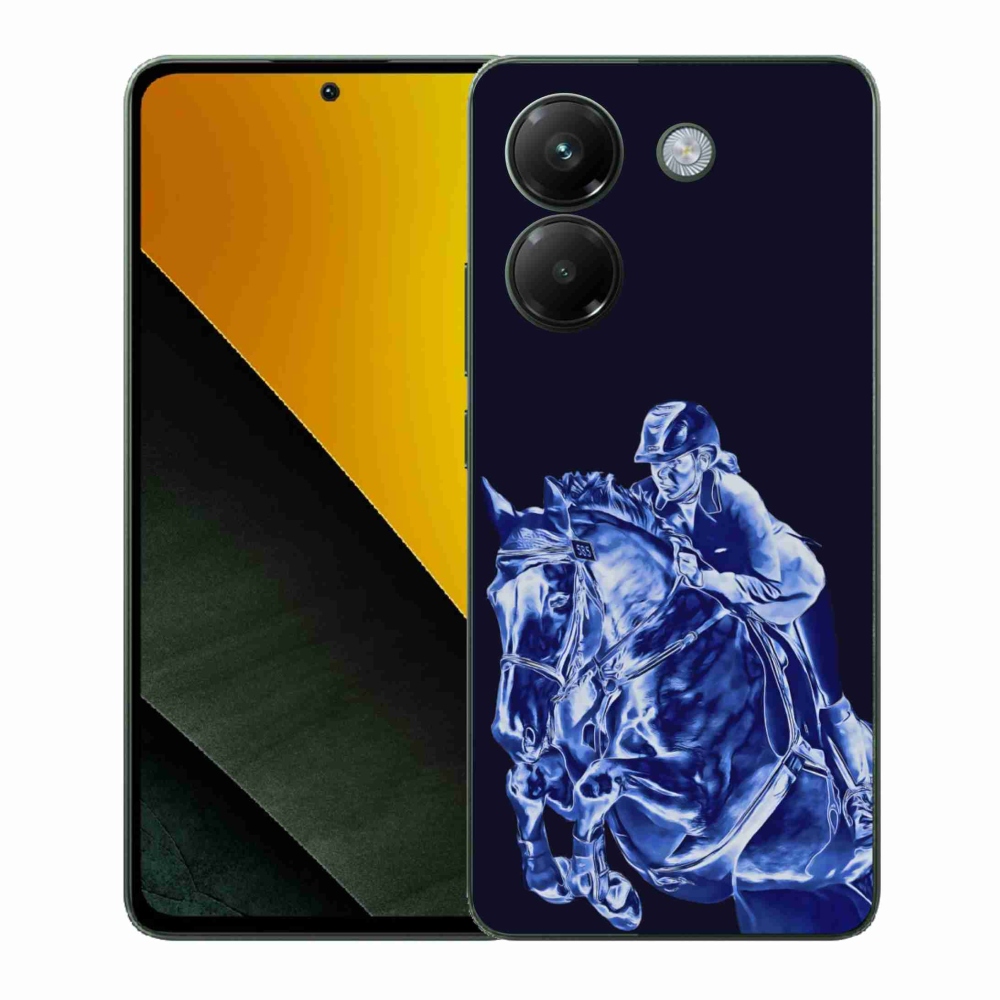 Gélový kryt mmCase na Xiaomi Poco M7 Pro - dostihový kôň