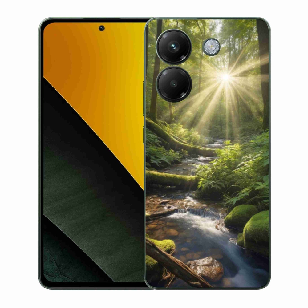 Gélový kryt mmCase na Xiaomi Poco M7 Pro - hlbina lesa