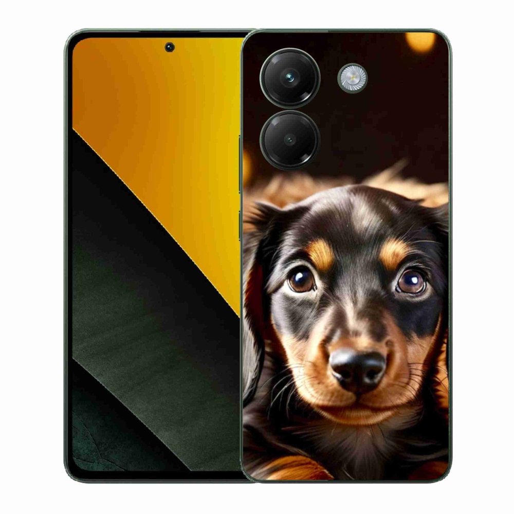 Gélový kryt mmCase na Xiaomi Poco M7 Pro - jazvečík