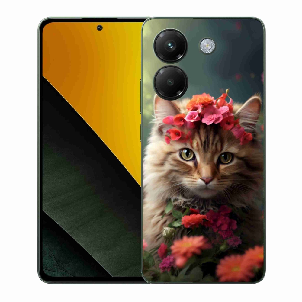 Gélový kryt mmCase na Xiaomi Poco M7 Pro - mačacia princezná