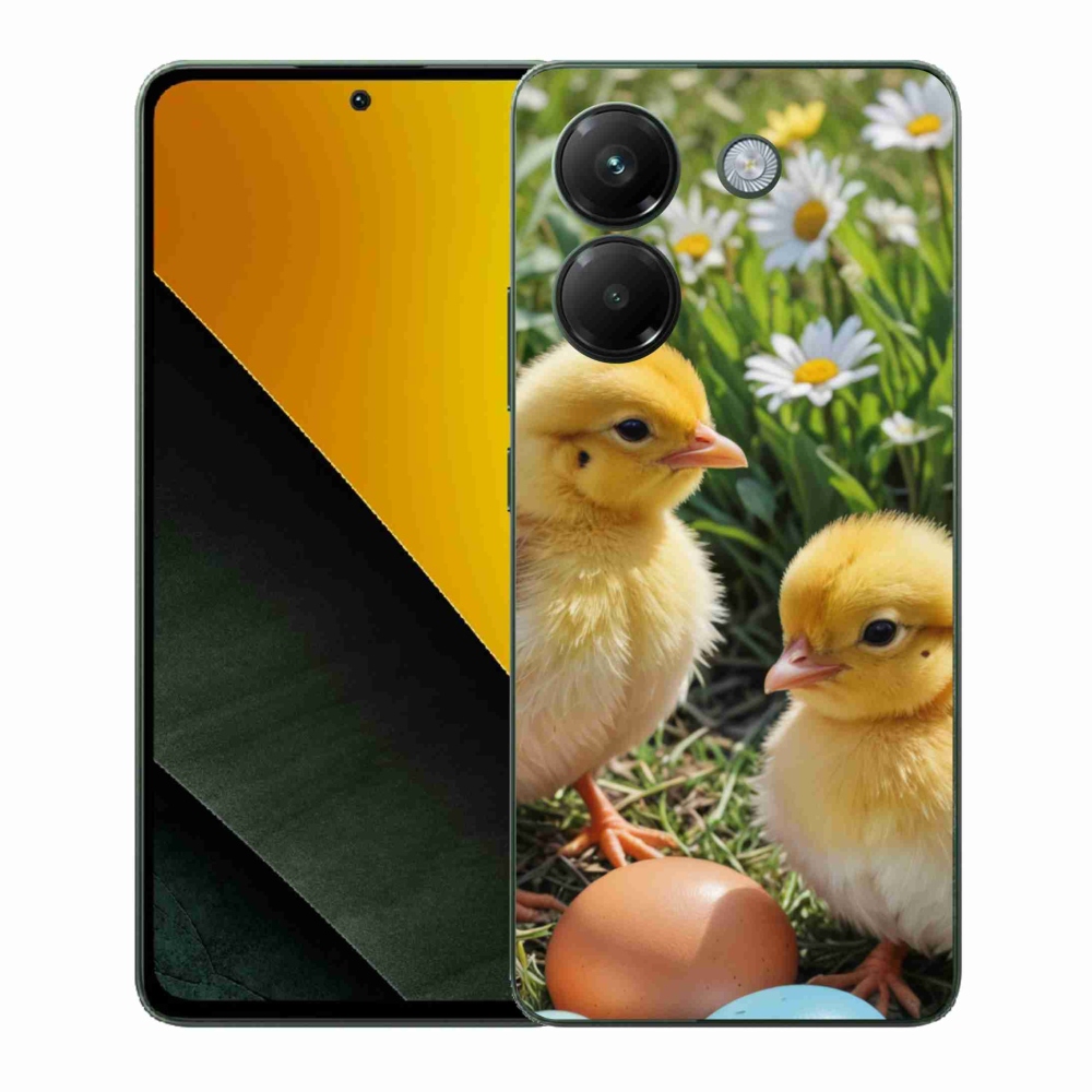 Gélový kryt mmCase na Xiaomi Poco M7 Pro - kuriatka