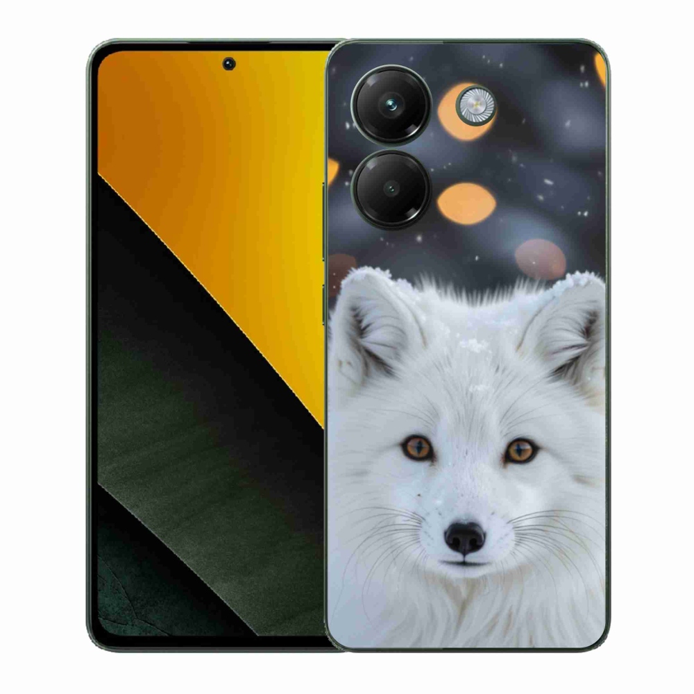 Gélový kryt mmCase na Xiaomi Poco M7 Pro - líška polárna