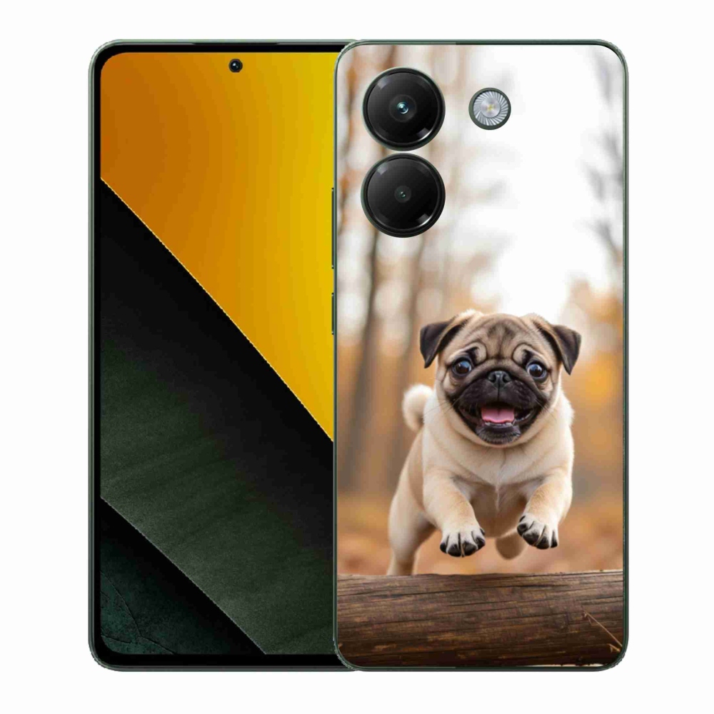Gélový kryt mmCase na Xiaomi Poco M7 Pro - mops 2