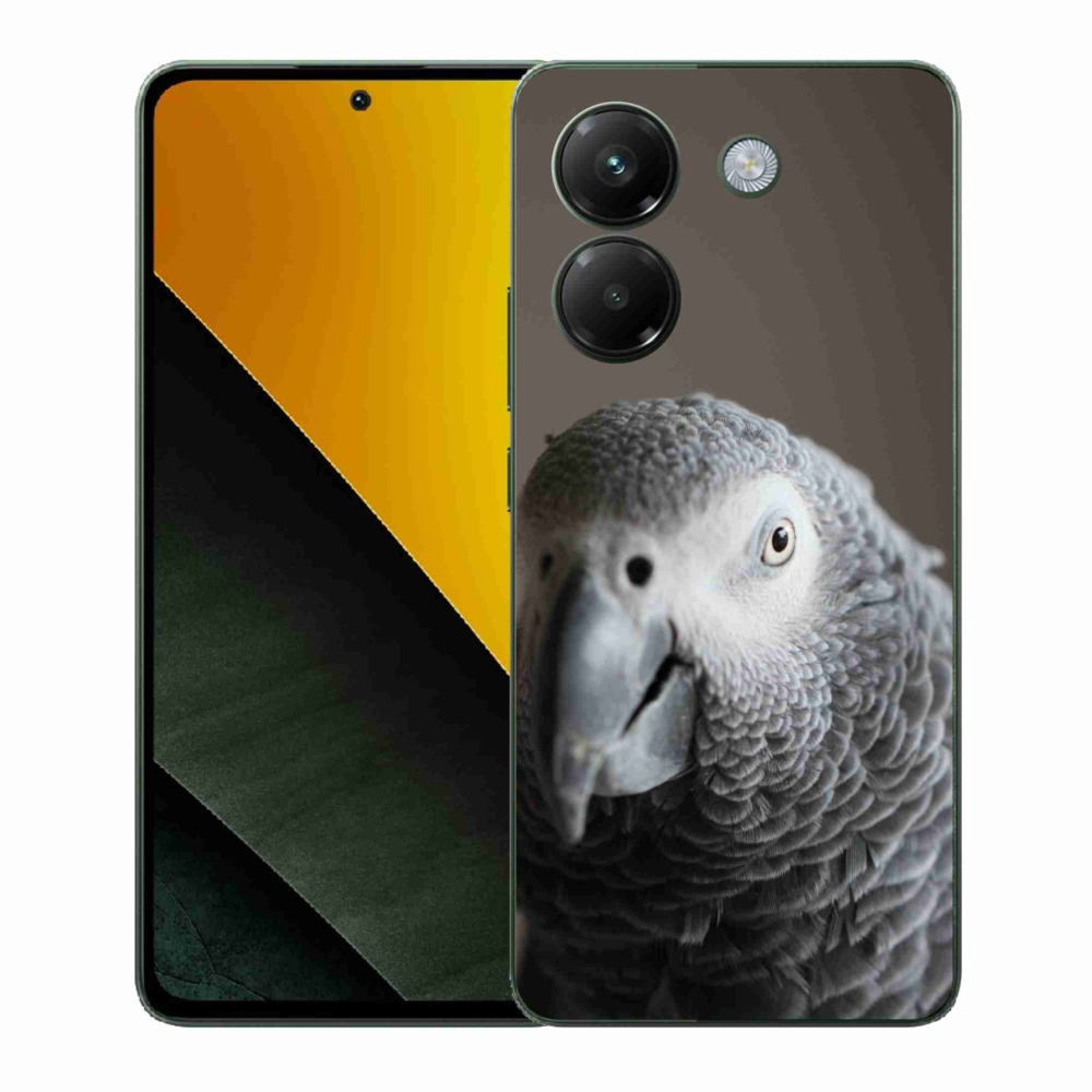 Gélový kryt mmCase na Xiaomi Poco M7 Pro - papagáj žako 2