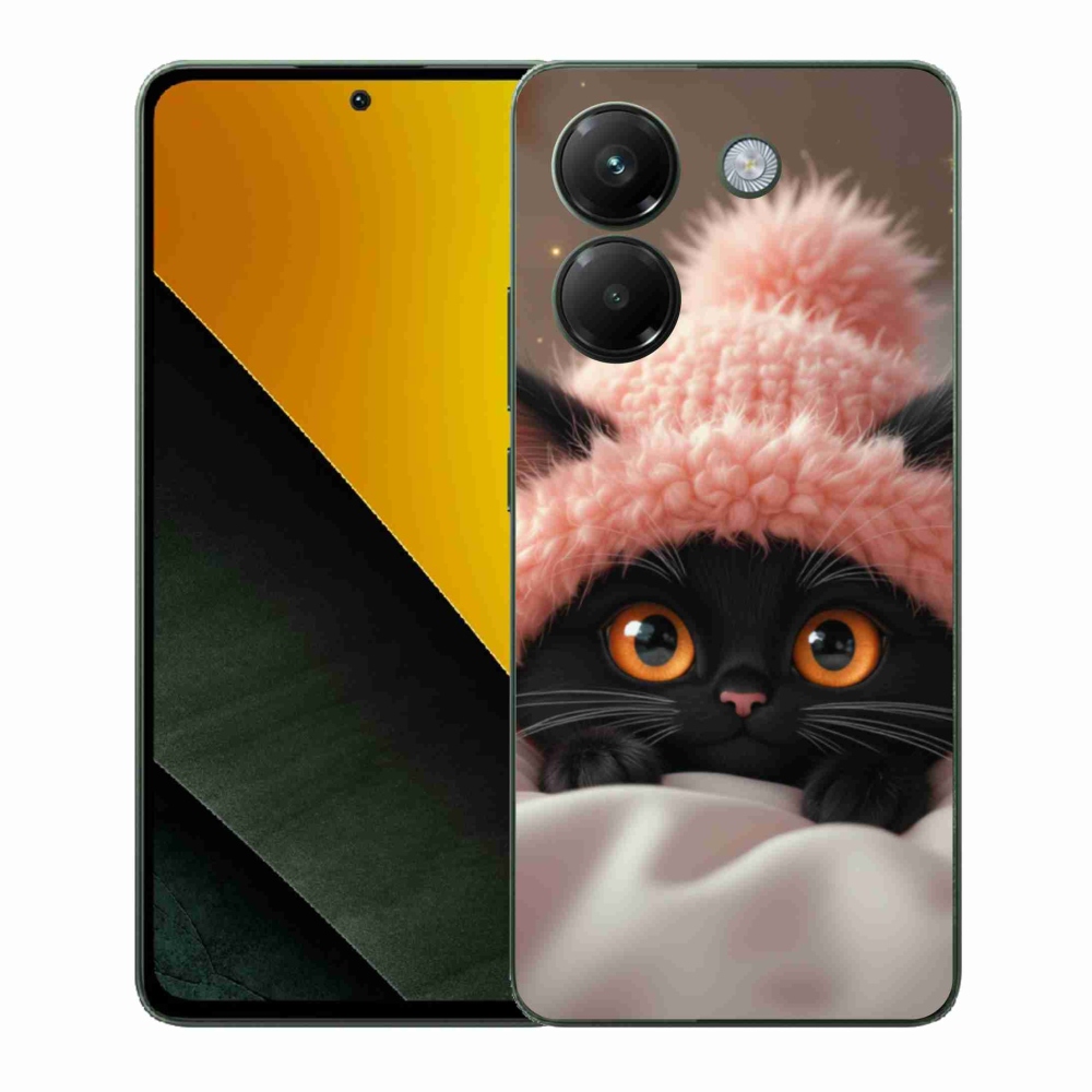 Gélový kryt mmCase na Xiaomi Poco M7 Pro - roztomilé mačiatko 7