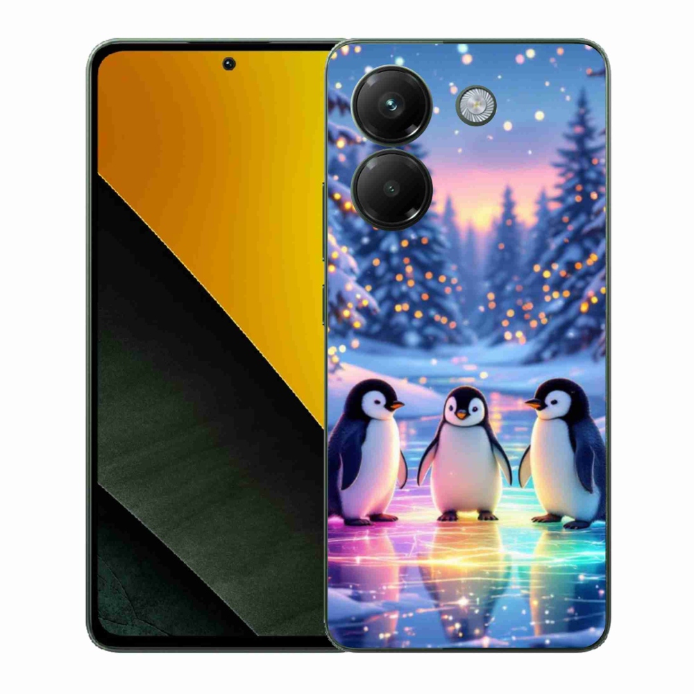 Gélový kryt mmCase na Xiaomi Poco M7 Pro - tučniaci