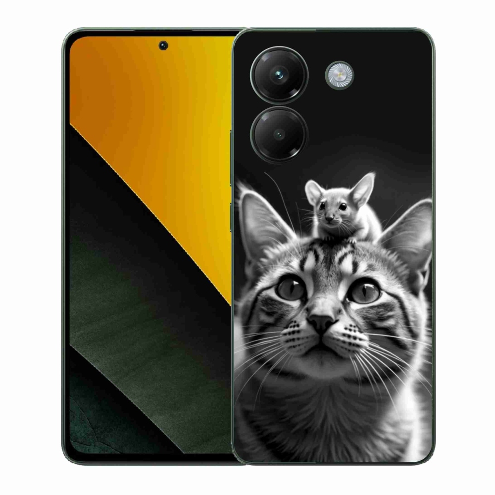 Gélový kryt mmCase na Xiaomi Poco M7 Pro - zvieracie priateľstvo 2