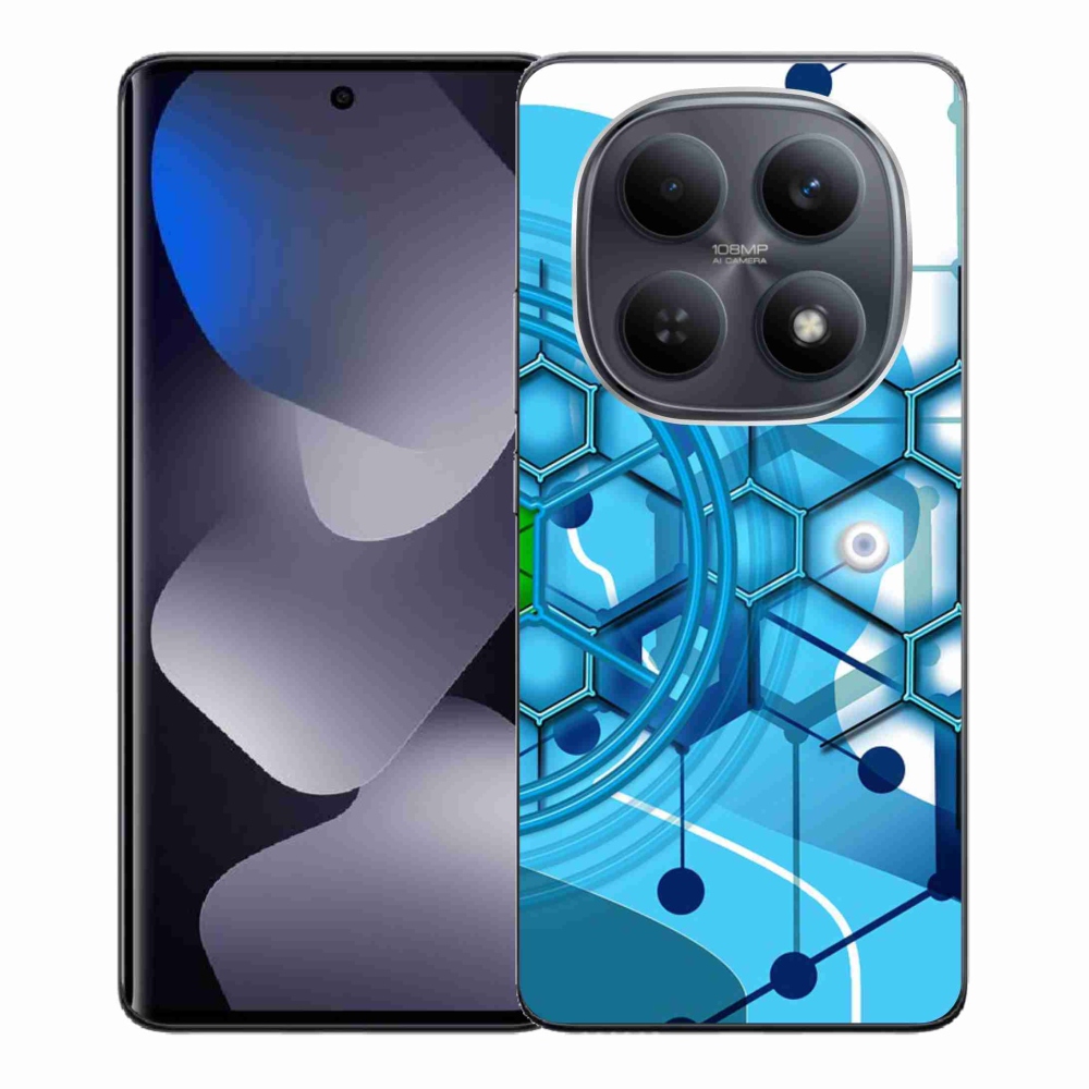 Gélový kryt mmCase na Xiaomi Poco M8 5G/Redmi Note 15 5G/4G - abstraktný vzor 2