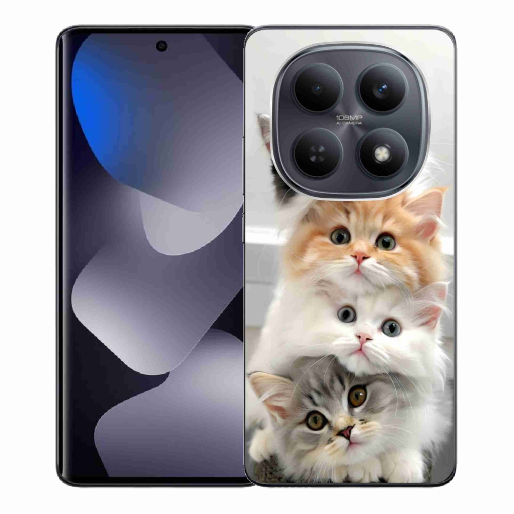 Gélový kryt mmCase na Xiaomi Poco M8 5G/Redmi Note 15 5G/4G - mačacia partia