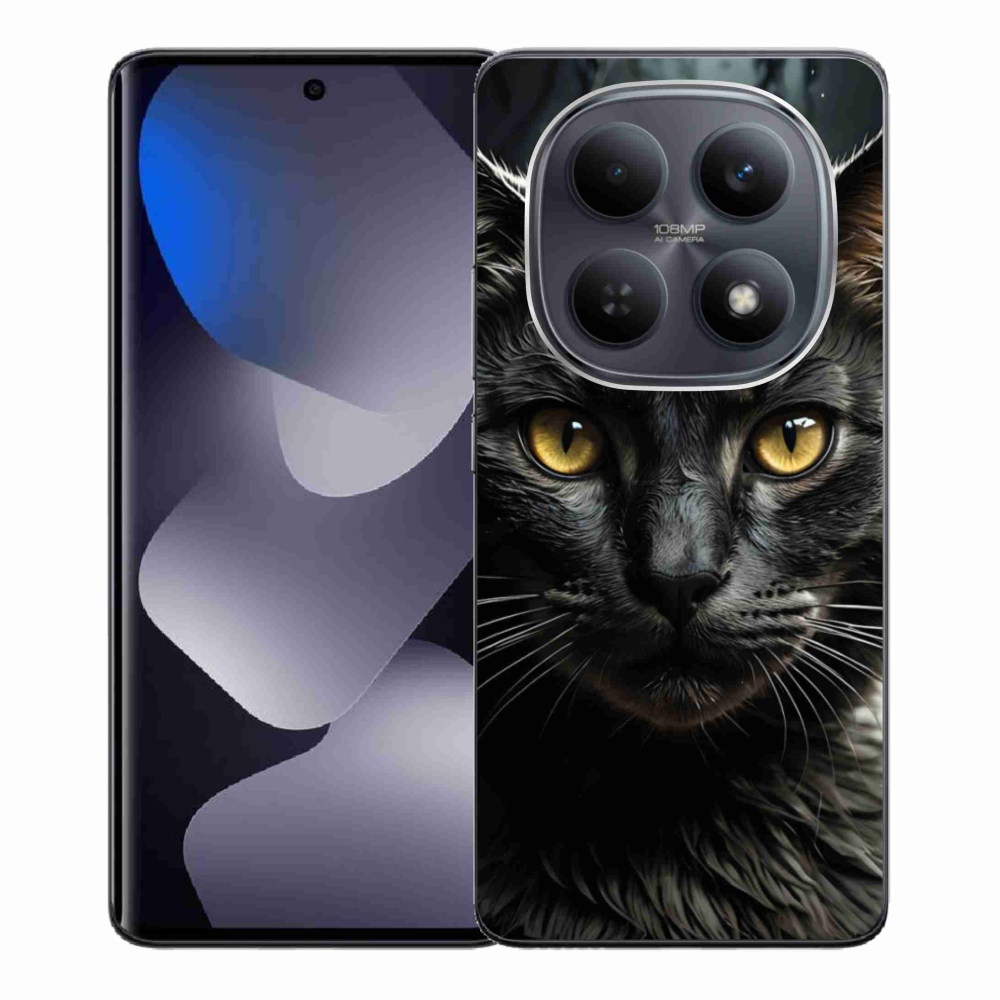 Gélový kryt mmCase na Xiaomi Poco M8 5G/Redmi Note 15 5G/4G - mačacie pohľad 3