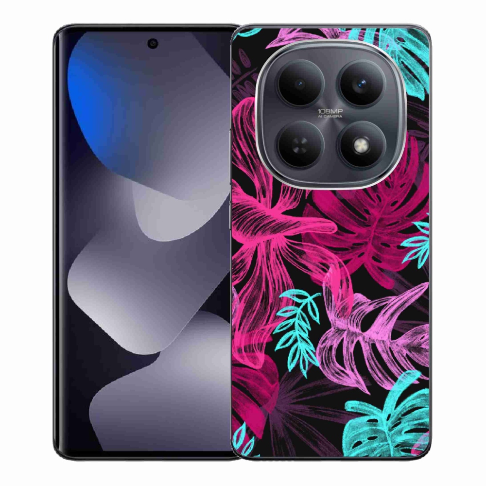 Gélový kryt mmCase na Xiaomi Poco M8 5G/Redmi Note 15 5G/4G - kvety 1