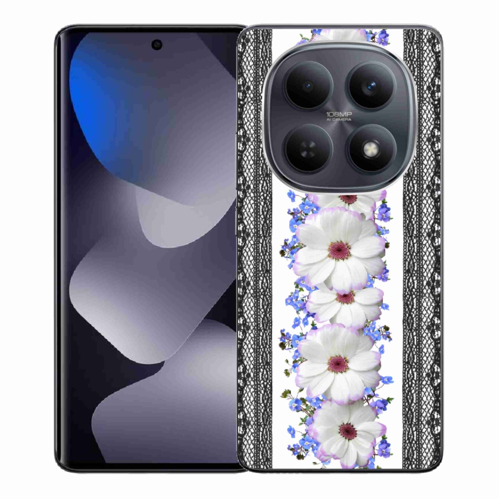 Gélový kryt mmCase na Xiaomi Poco M8 5G/Redmi Note 15 5G/4G - kvety 8