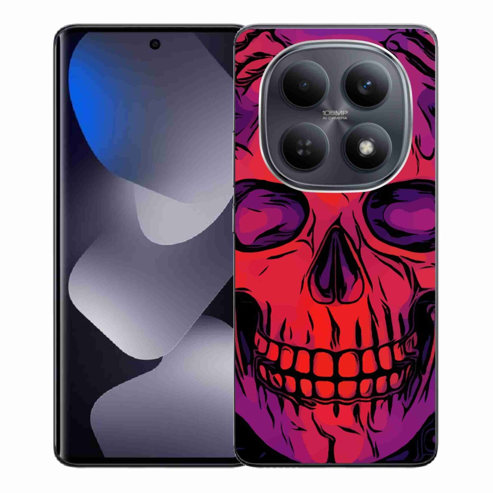 Gélový kryt mmCase na Xiaomi Poco M8 5G/Redmi Note 15 5G/4G - lebka