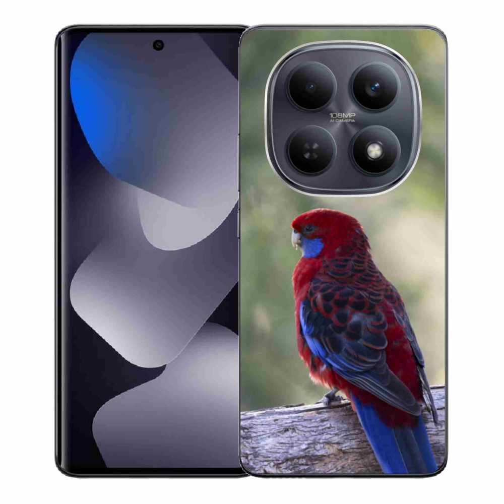 Gélový kryt mmCase na Xiaomi Poco M8 5G/Redmi Note 15 5G/4G - papagáj rosela