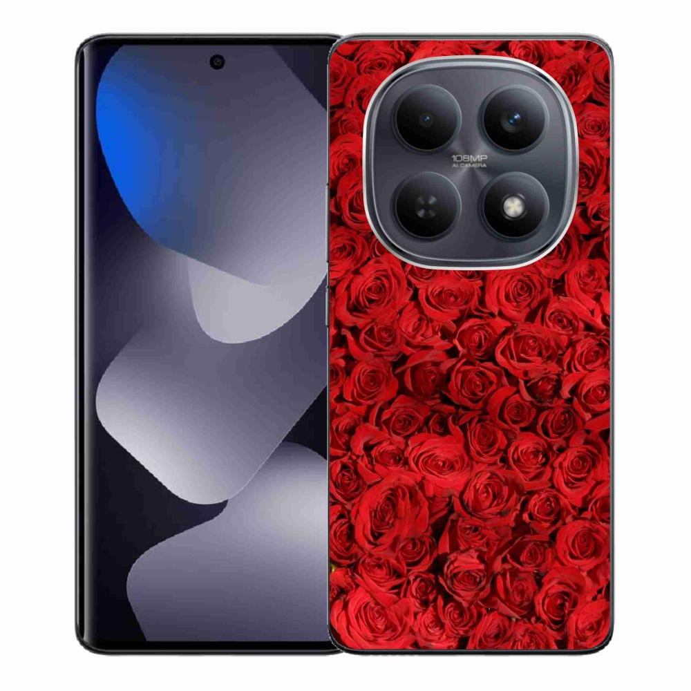 Gélový kryt mmCase na Xiaomi Poco M8 5G/Redmi Note 15 5G/4G - ruža