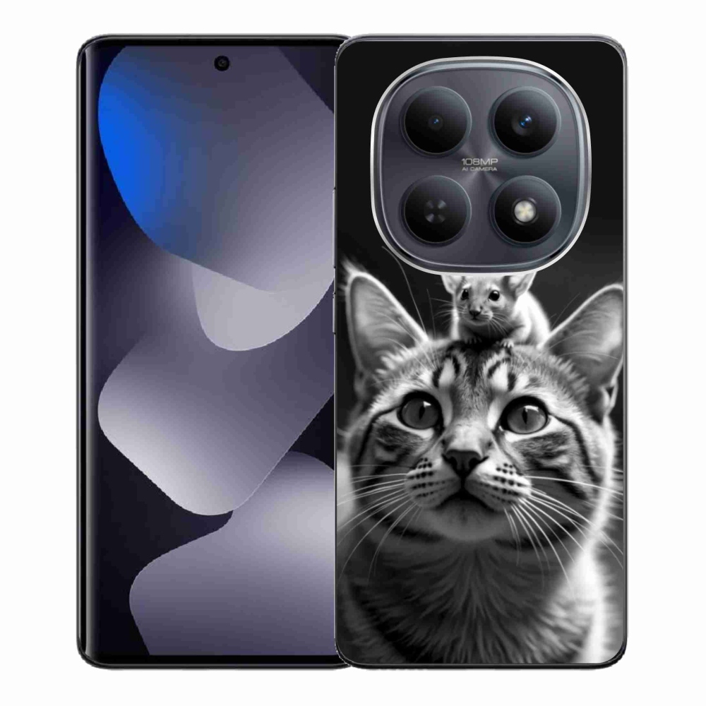 Gélový kryt mmCase na Xiaomi Poco M8 5G/Redmi Note 15 5G/4G - zvieracie priateľstvo 2