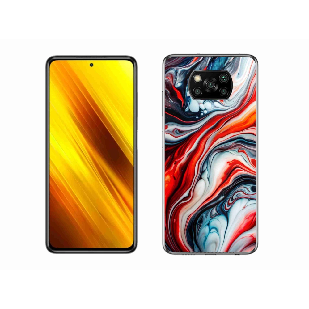 Gélový kryt mmCase na Xiaomi Poco X3 - abstraktný motív 63