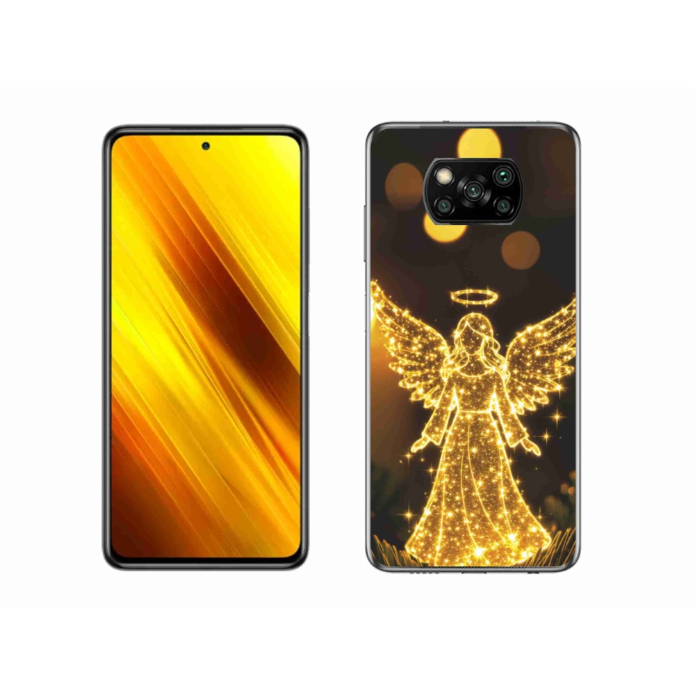 Gélový kryt mmCase na Xiaomi Poco X3 - anjel
