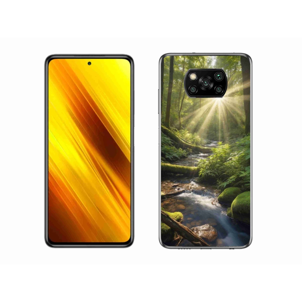 Gélový kryt mmCase na Xiaomi Poco X3 - hlbina lesa
