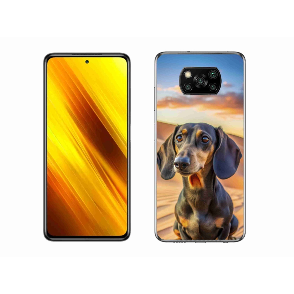 Gélový kryt mmCase na Xiaomi Poco X3 - jazvečík 3
