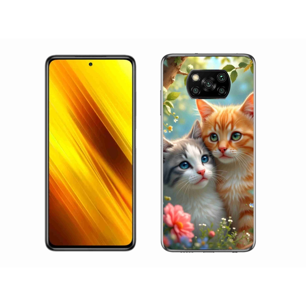 Gélový kryt mmCase na Xiaomi Poco X3 - mačacia láska 2