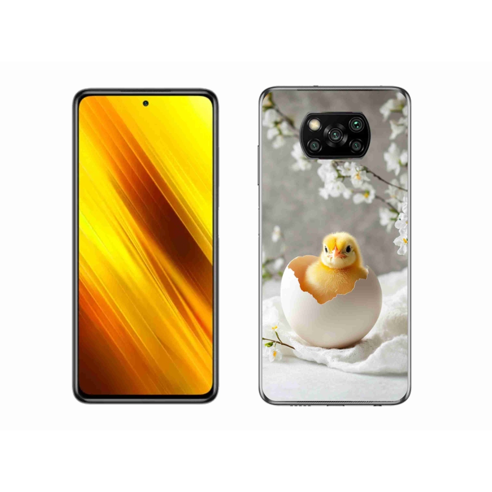 Gélový kryt mmCase na Xiaomi Poco X3 - kuriatko