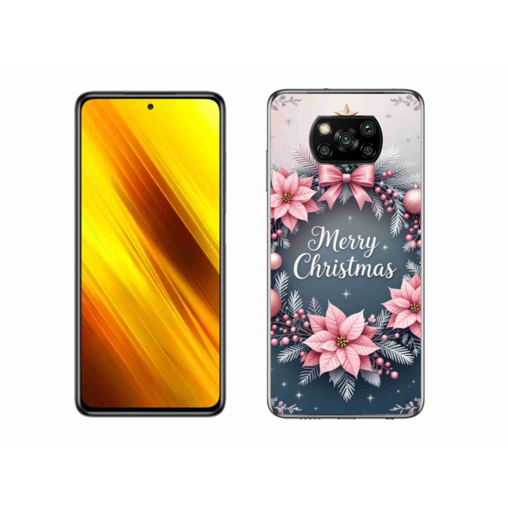 Gélový kryt mmCase na Xiaomi Poco X3 - merry christmas