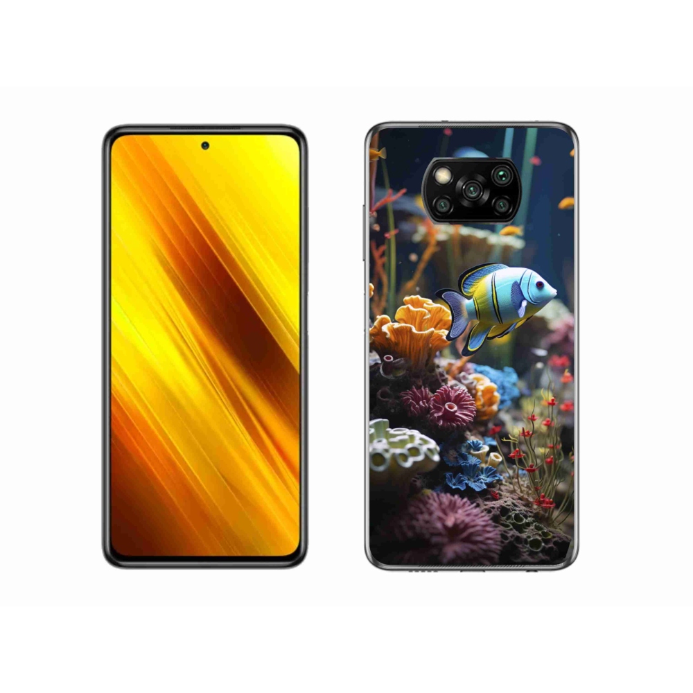 Gélový kryt mmCase na Xiaomi Poco X3 - morský svet 5