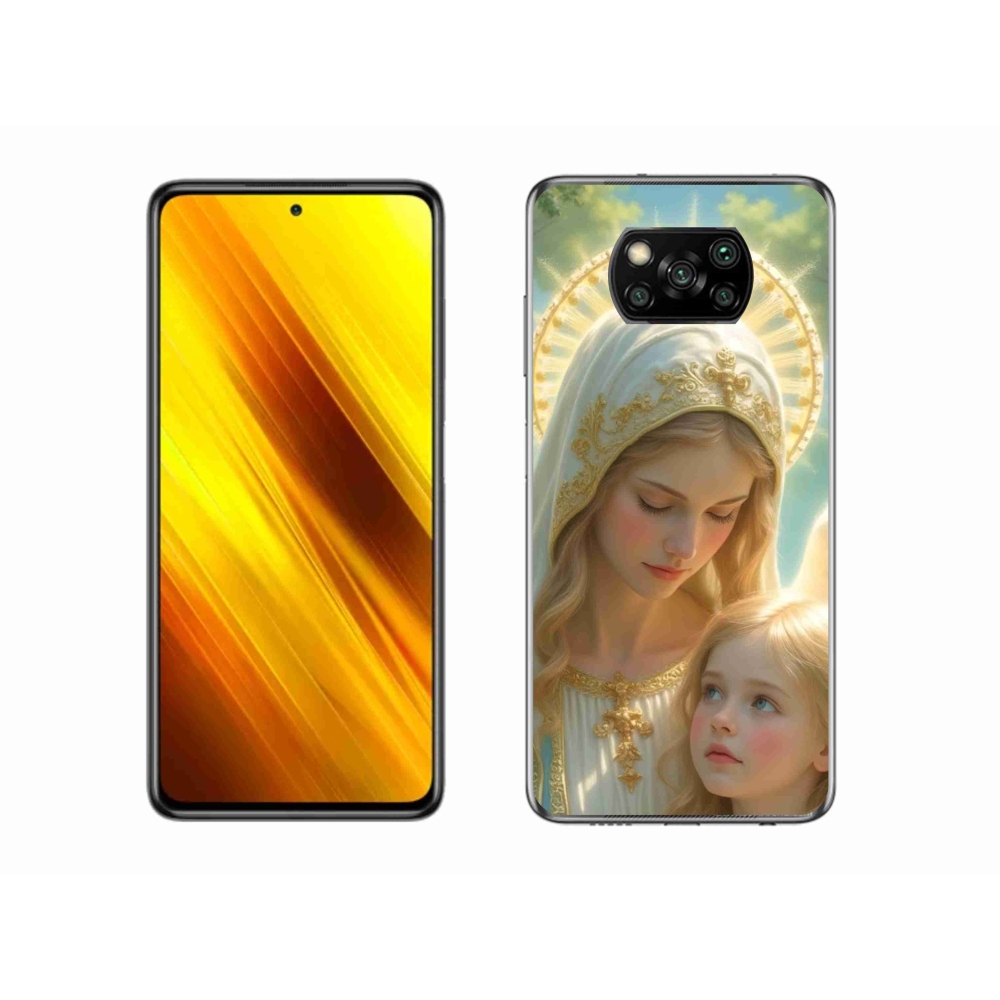 Gélový kryt mmCase na Xiaomi Poco X3 - náboženský motív 2