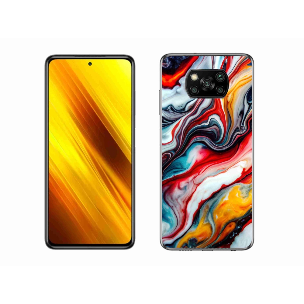 Gélový kryt mmCase na Xiaomi Poco X3 Pro - abstraktný motív 35