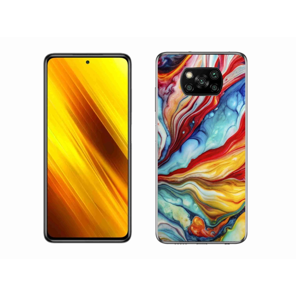 Gélový kryt mmCase na Xiaomi Poco X3 Pro - abstraktný motív 58