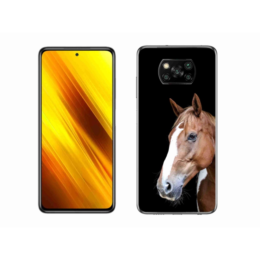 Gélový kryt mmCase na Xiaomi Poco X3 Pro - hnedý kôň 3