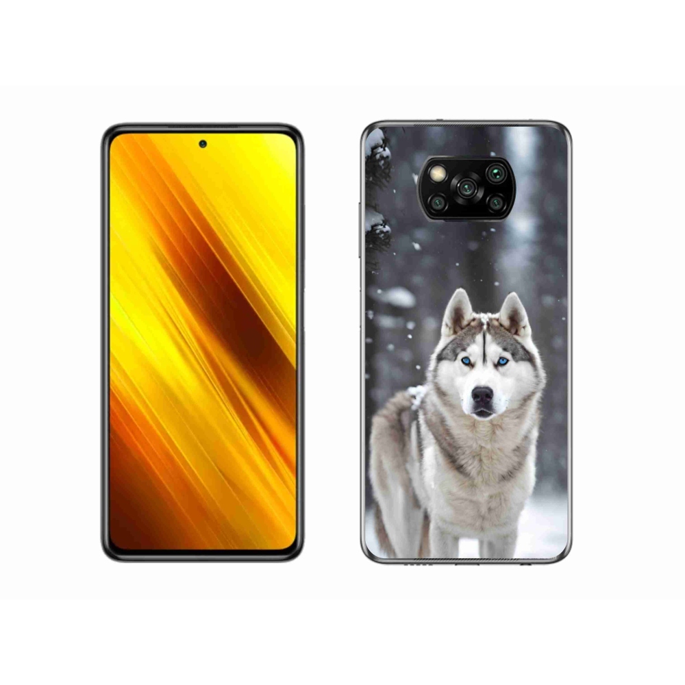 Gélový kryt mmCase na Xiaomi Poco X3 Pro - husky 2