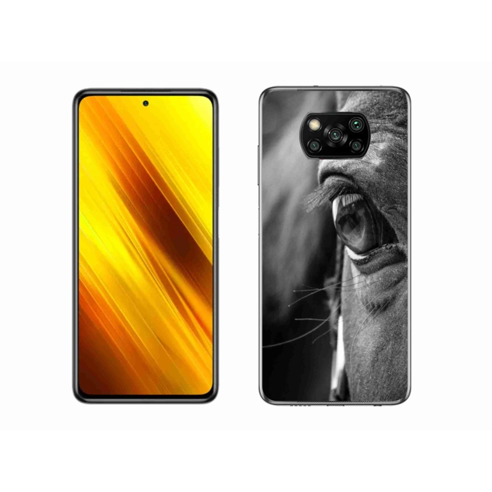 Gélový kryt mmCase na Xiaomi Poco X3 Pro - konský pohľad