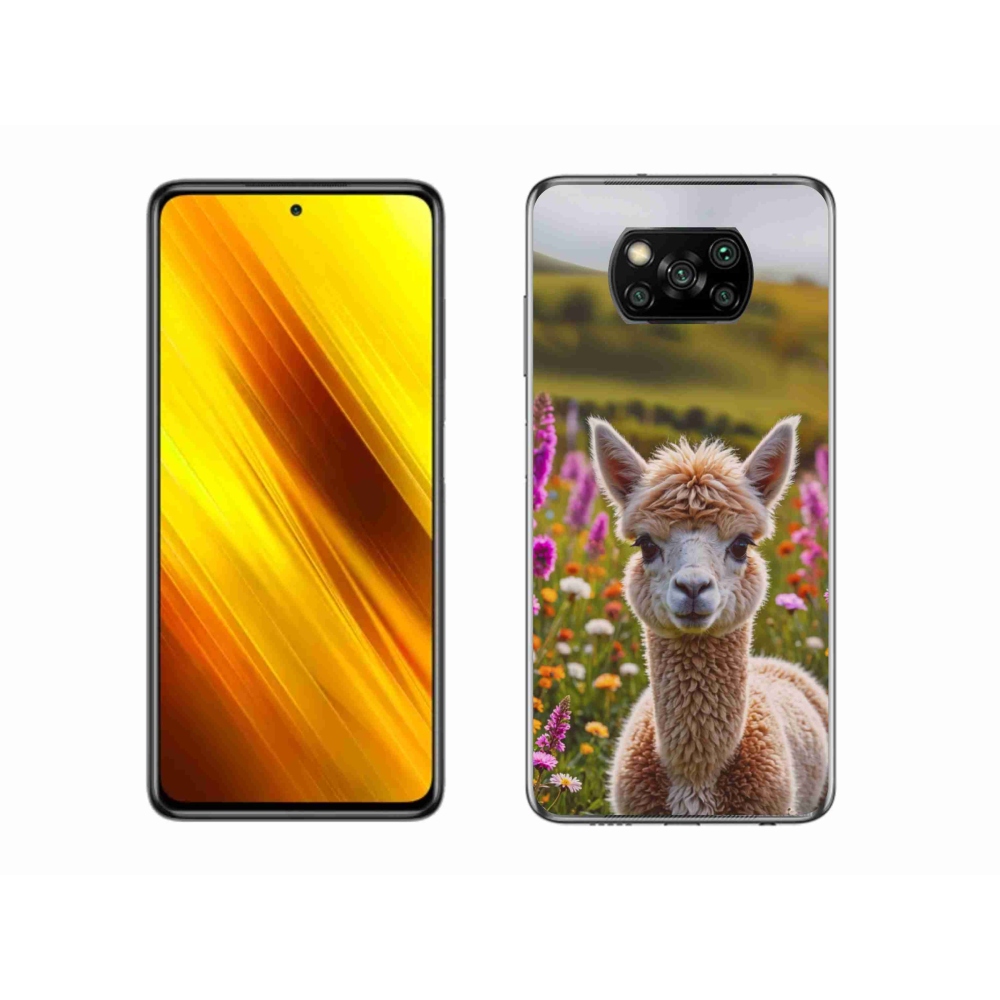 Gélový kryt mmCase na Xiaomi Poco X3 Pro - lama na lúke