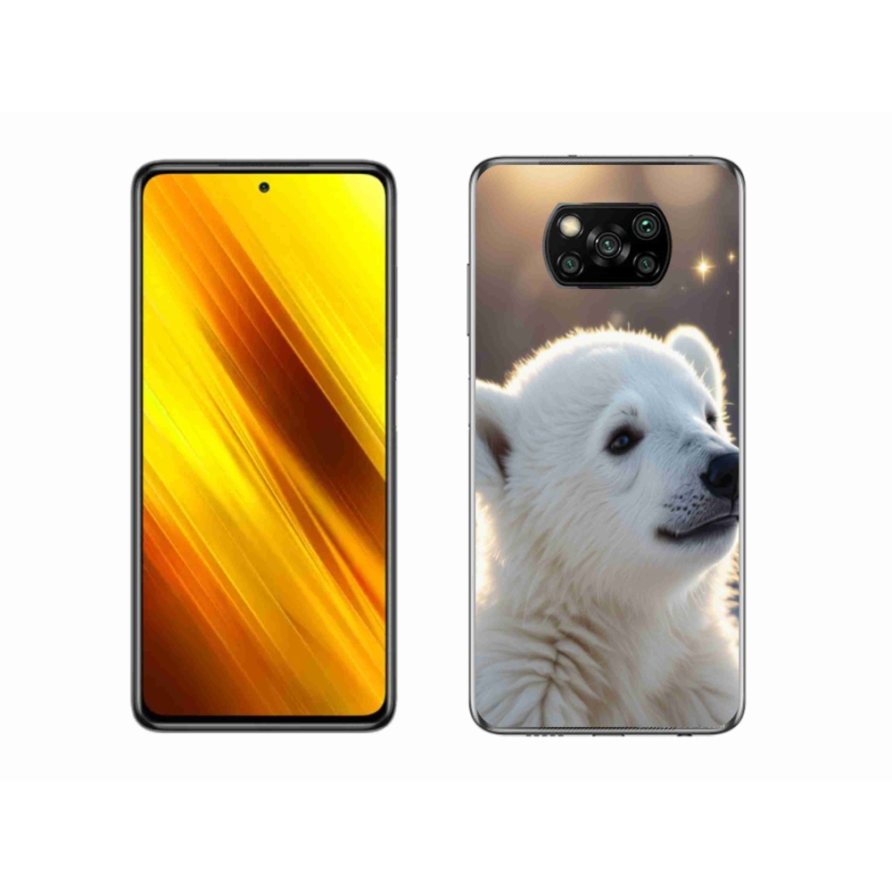Gélový kryt mmCase na Xiaomi Poco X3 Pro - ľadový medveď