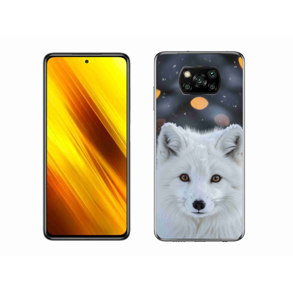 Gélový kryt mmCase na Xiaomi Poco X3 Pro - líška polárna