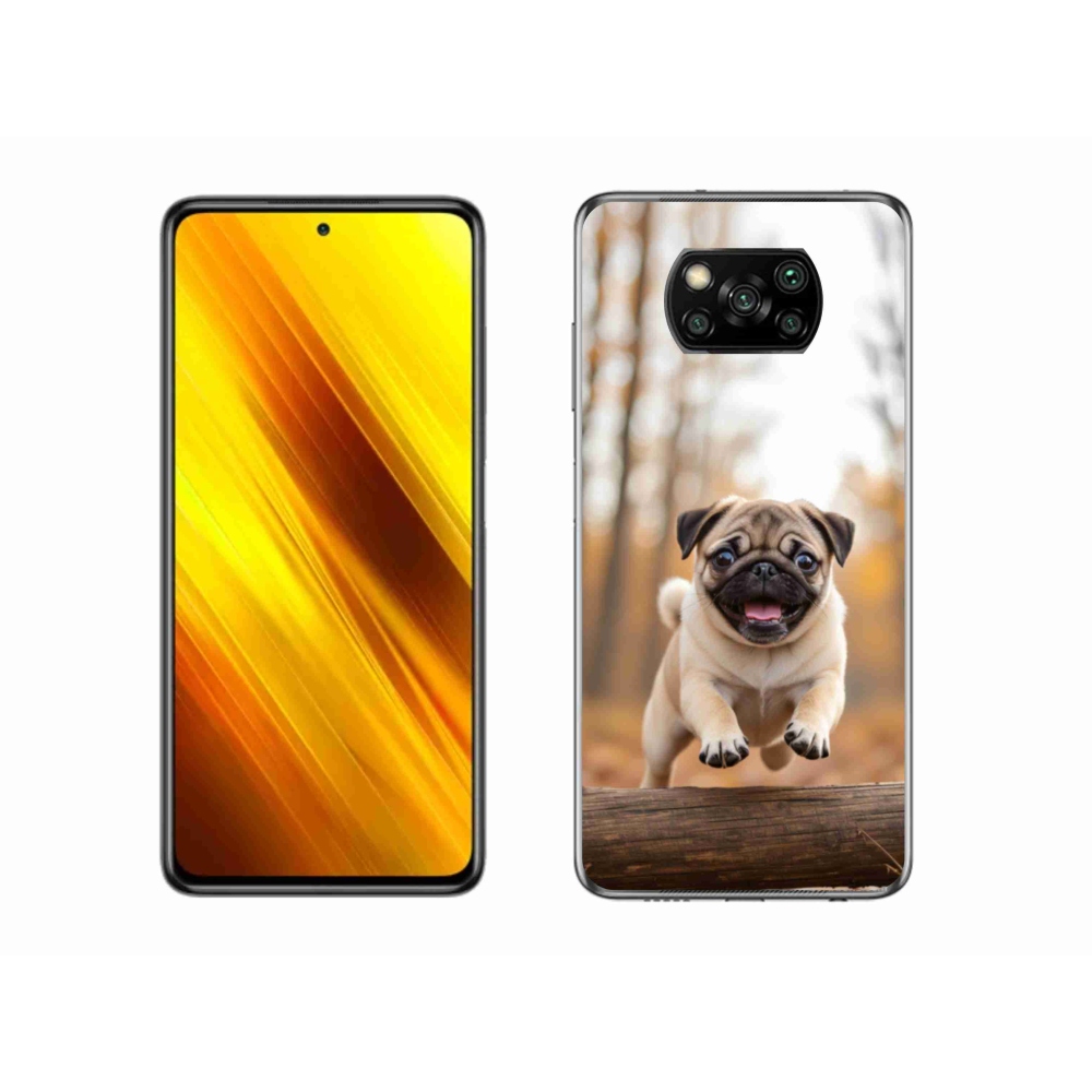 Gélový kryt mmCase na Xiaomi Poco X3 Pro - mops 2