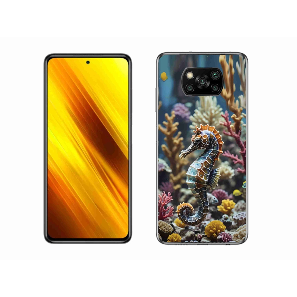 Gélový kryt mmCase na Xiaomi Poco X3 Pro - morský koník 2