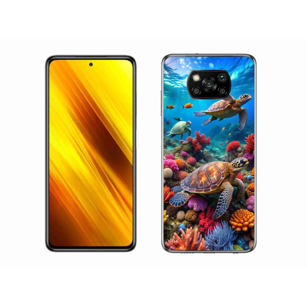 Gélový kryt mmCase na Xiaomi Poco X3 Pro - morský svet 2