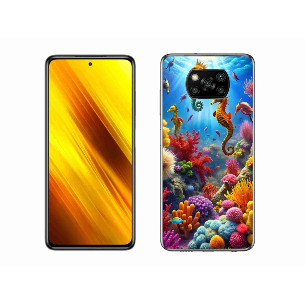 Gélový kryt mmCase na Xiaomi Poco X3 Pro - morský svet 3