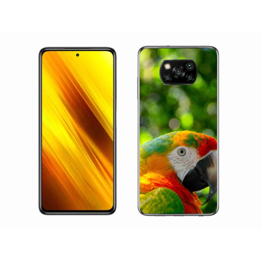 Gélový kryt mmCase na Xiaomi Poco X3 Pro - papagáj ara 3